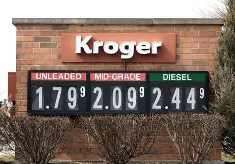 09) and Shell ($3. . Kroger gas prices